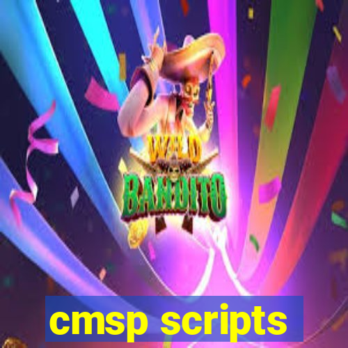 cmsp scripts